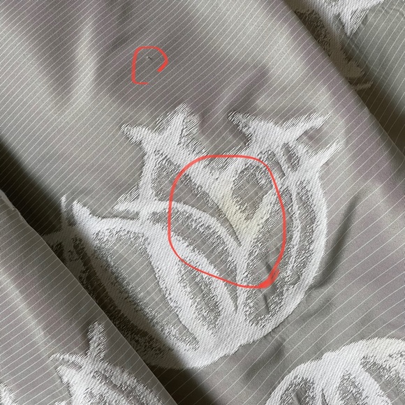 BCBG strapless short pouf blue/silver dress with floral design (size 2) - Picture 7 of 8